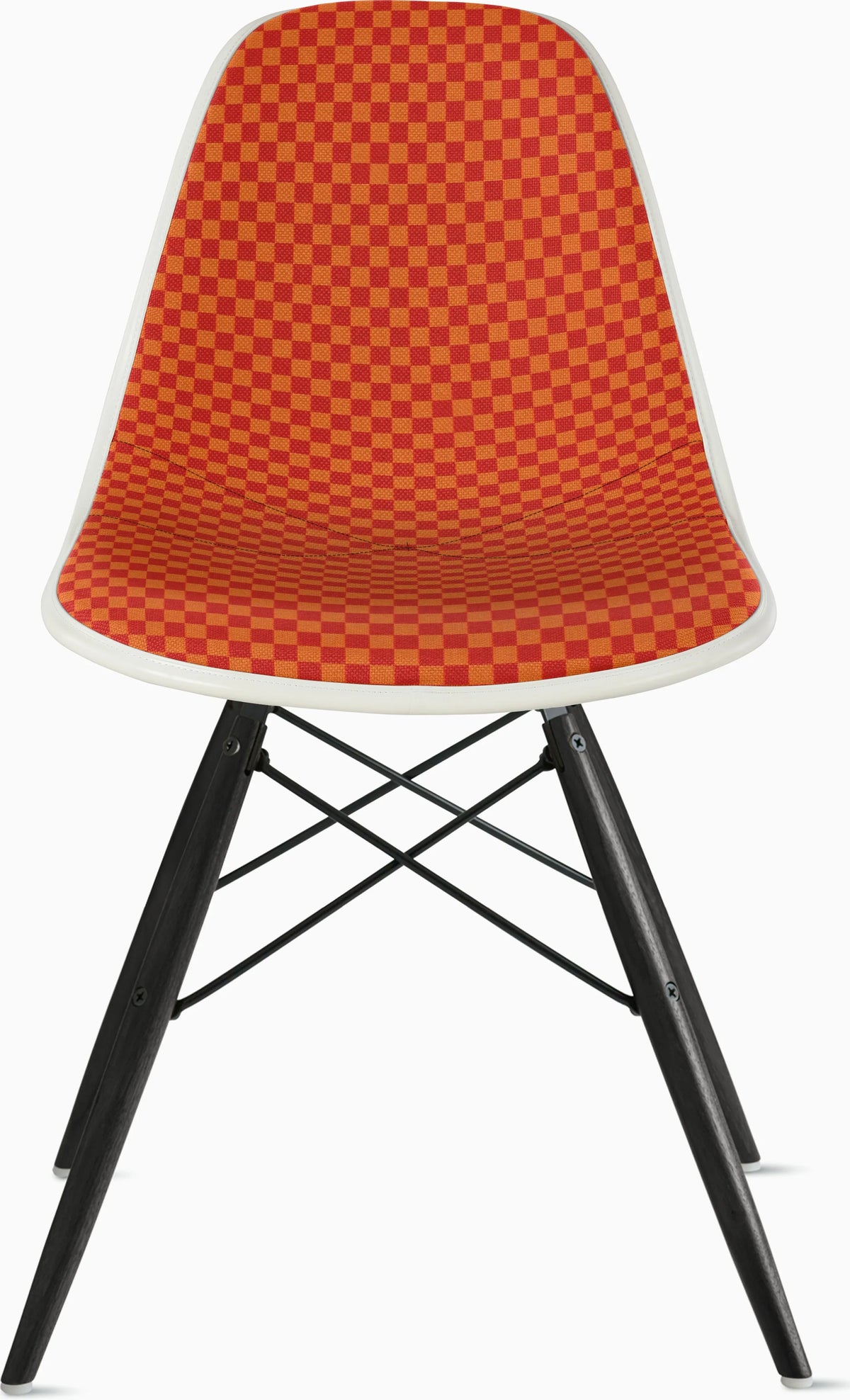 Eames Upholstered Molded Plastic Side Chair