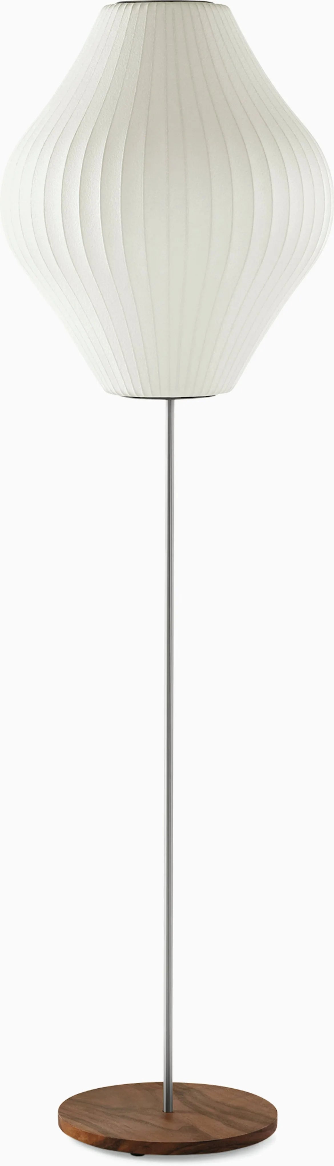 Nelson Pear Lotus Floor Lamp