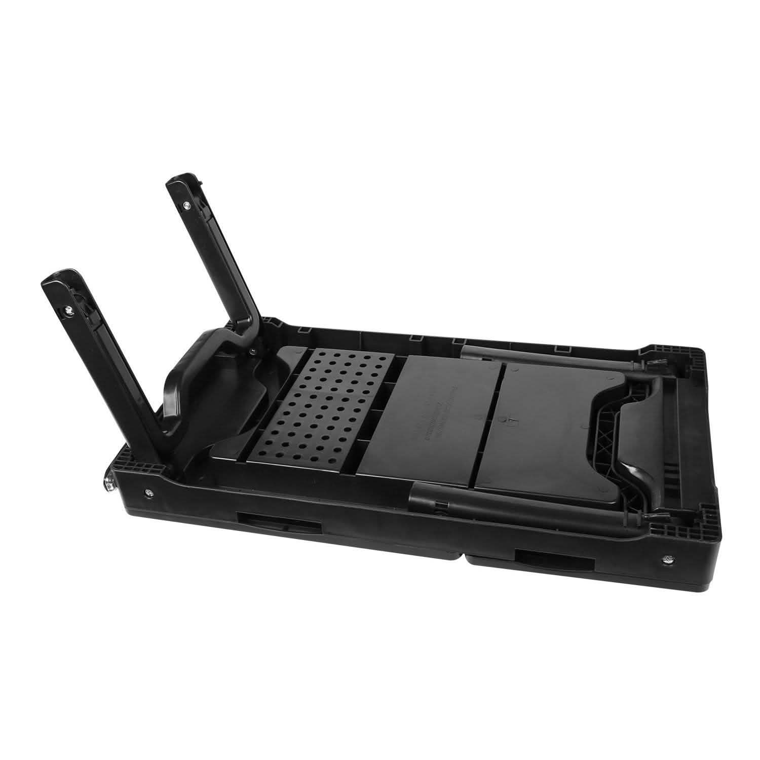 Foldable Laptop Desk with Cooling Fan & Mouse Board