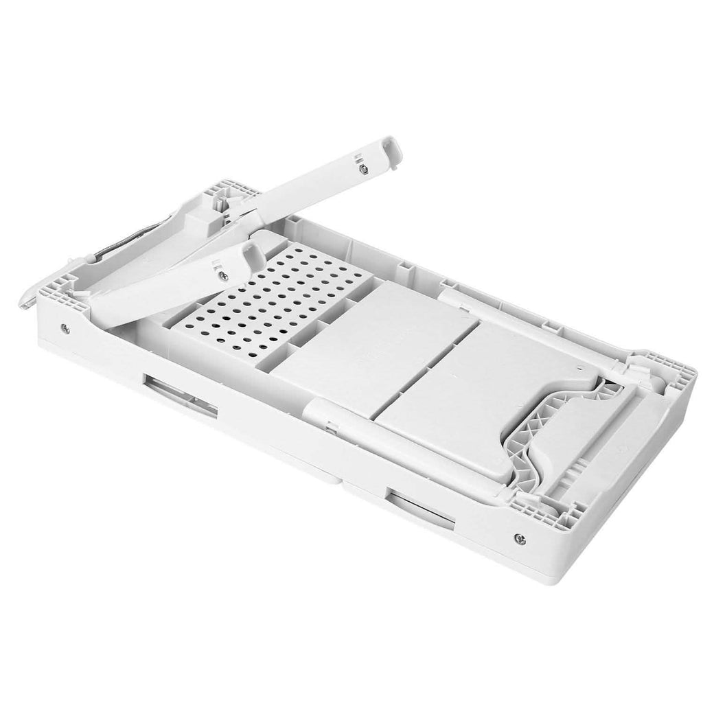 Foldable Laptop Desk with Cooling Fan & Mouse Board