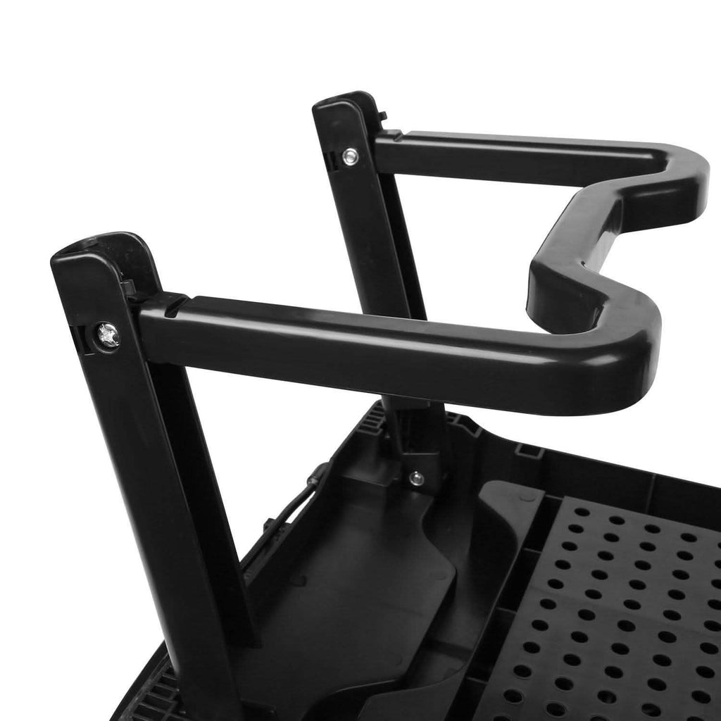 Foldable Laptop Desk with Cooling Fan & Mouse Board