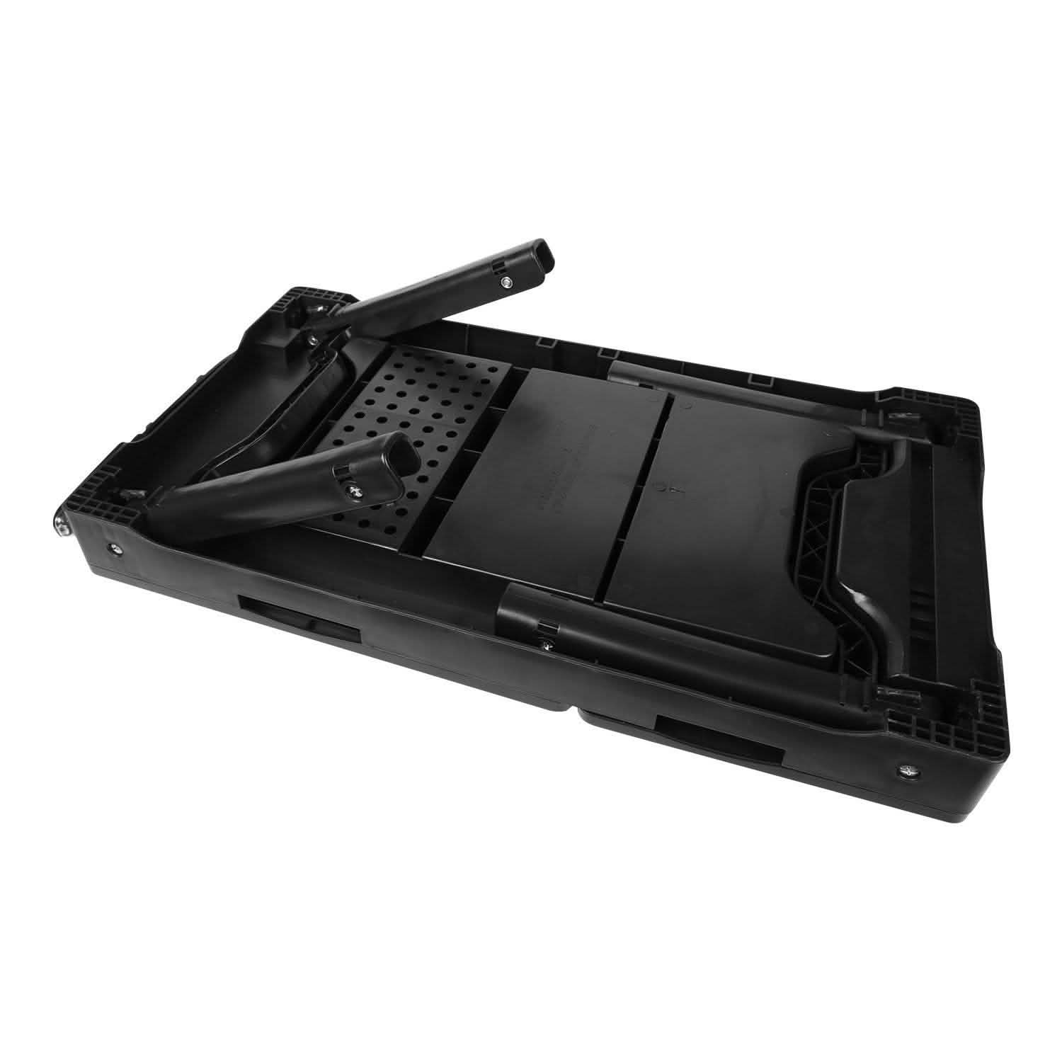 Foldable Laptop Desk with Cooling Fan & Mouse Board